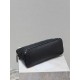 Premium Replica YSL Saint Laurent Cassandre Large Quilted and Embroidered Clutch Black Clone