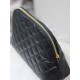 Premium Replica YSL Saint Laurent Cassandre Large Quilted and Embroidered Clutch Black Clone