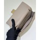 Premium Replica Fendi Baguette-Style Chain Wallet Brown FF Jacquard Clone