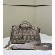Premium Replica Fendi By The Way Medium Soft Handbag Brown Clone