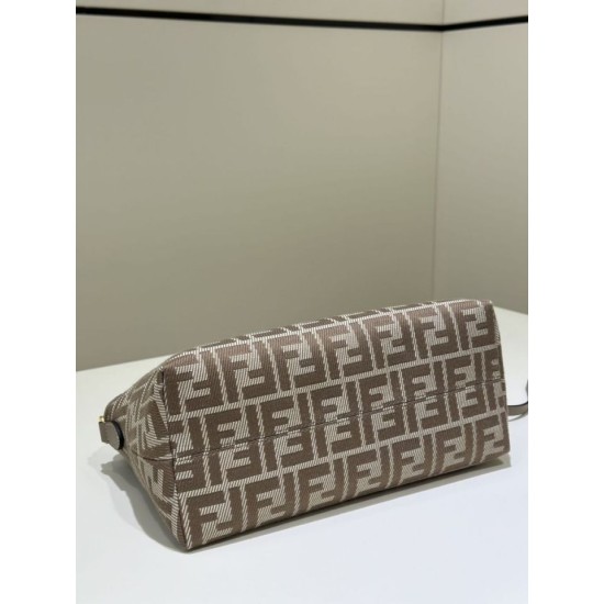Premium Replica Fendi By The Way Medium Soft Handbag Brown Clone