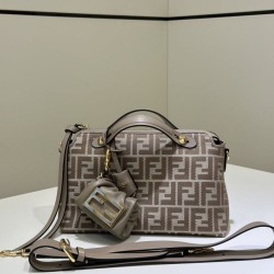 Premium Replica Fendi By The Way Medium Soft Handbag Brown Clone