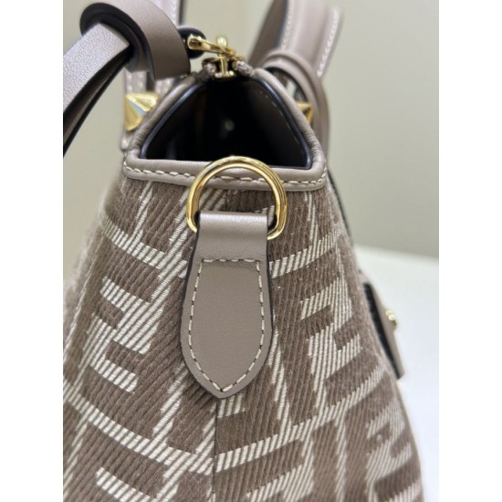 Premium Replica Fendi By The Way Medium Soft Handbag Brown Clone