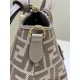 Premium Replica Fendi By The Way Medium Soft Handbag Brown Clone