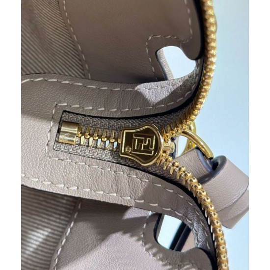 Premium Replica Fendi By The Way Medium Soft Handbag Brown Clone
