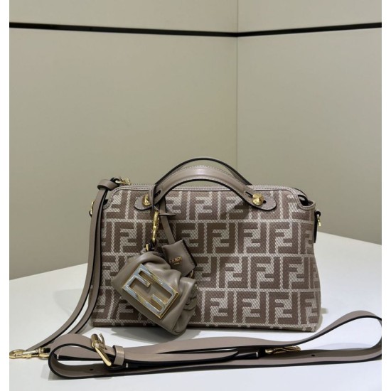 Premium Replica Fendi By The Way Medium Soft Handbag Brown Clone