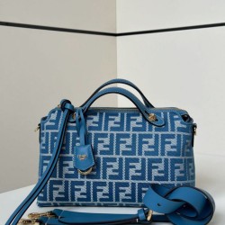Premium Replica Fendi By The Way Medium Soft Handbag Blue Clone