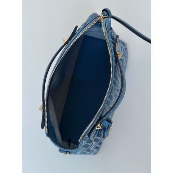 Premium Replica Fendi By The Way Medium Soft Handbag Blue Clone