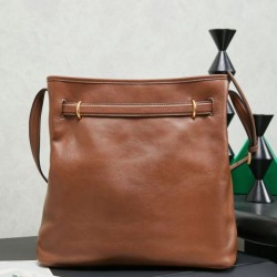 AAAA Fake Miu Miu Aventure Nappa Bucket Crossbody Bag 5BE101 Brown Inspired Knockoff Premium Replica Miu Miu Aventure Nappa Bucket Crossbody Bag 5BE101 Brown Clone