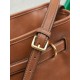 Premium Replica Miu Miu Aventure Nappa Bucket Crossbody Bag 5BE101 Brown Clone