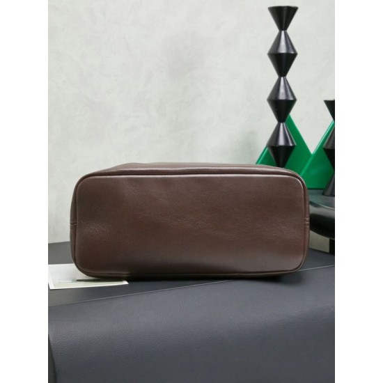 Premium Replica Miu Miu Aventure Nappa Bucket Crossbody Bag Coffee Clone