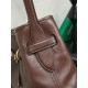 Premium Replica Miu Miu Aventure Nappa Bucket Crossbody Bag Coffee Clone