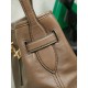Premium Replica Miu Miu Aventure Nappa Bucket Crossbody Bag Brown Radica Clone