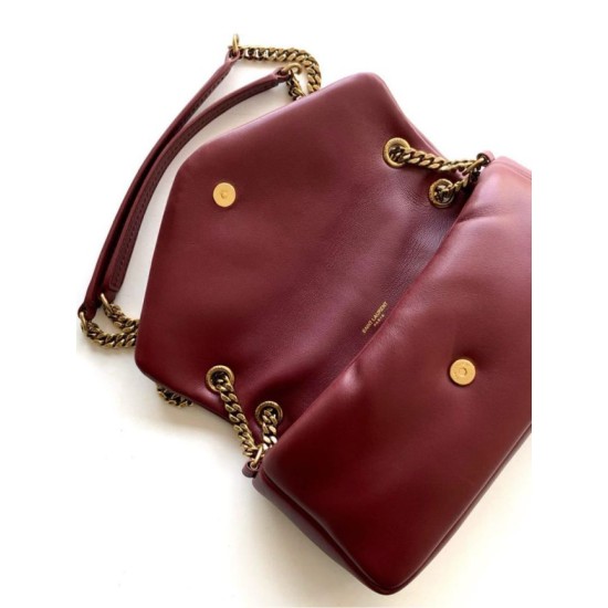 Premium Replica YSL Saint Laurent Calypso Medium Shoulder Bag Brown Clone
