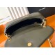 Premium Replica YSL Saint Laurent Calypso Medium Shoulder Bag Moss Clone