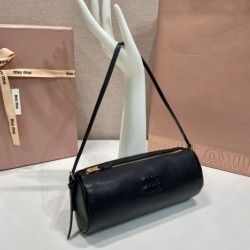 Premium Replica Miu Miu Compact Nappa Clutch 5NE851 Black Clone