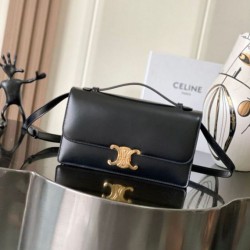 Premium Replica Celine Medium Triomphe Folio Bag Brown Clone
