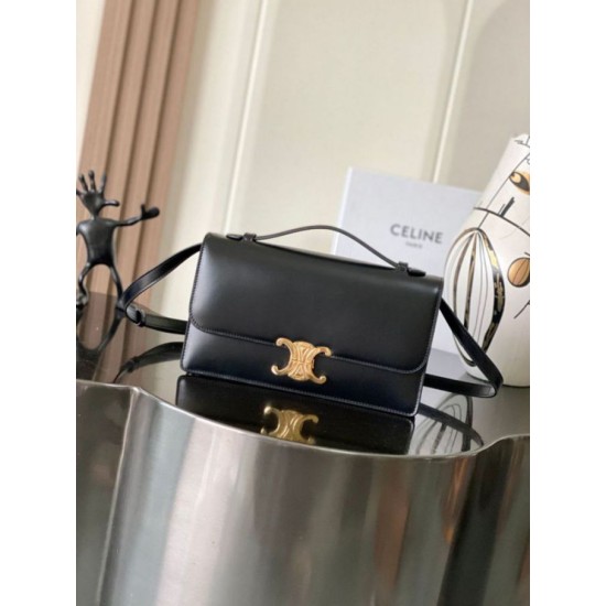 Premium Replica Celine Medium Triomphe Folio Bag Brown Clone