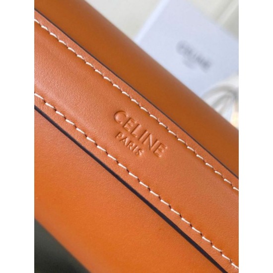 Premium Replica Celine Medium Triomphe Folio Bag Black Clone