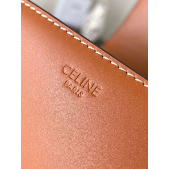 Premium Replica Celine Medium Triomphe Folio Bag Black Clone