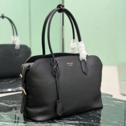 Premium Replica Prada Large Tote Bag 1BG600 Black Clone