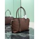 Premium Replica Prada Large Tote Bag 1BG600 Brown Clone