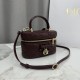 AAAA Fake Dior Lady Dior Micro Washbag Bordeaux Inspired Knockoff Premium Replica Dior Lady Dior Micro Washbag Bordeaux Clone