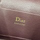 AAAA Fake Dior Lady Dior Micro Washbag Bordeaux Inspired Knockoff Premium Replica Dior Lady Dior Micro Washbag Bordeaux Clone