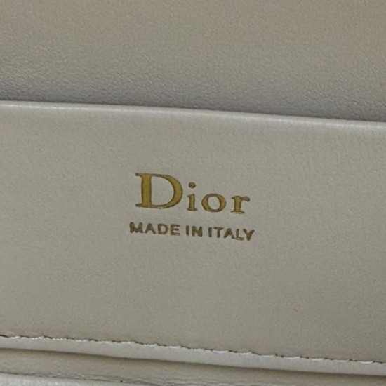 AAAA Fake Dior Lady Dior Micro Washbag Apricot Inspired Knockoff Premium Replica Dior Lady Dior Micro Washbag Apricot Clone