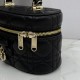 Premium Replica Dior Lady Dior Micro Washbag Black Clone