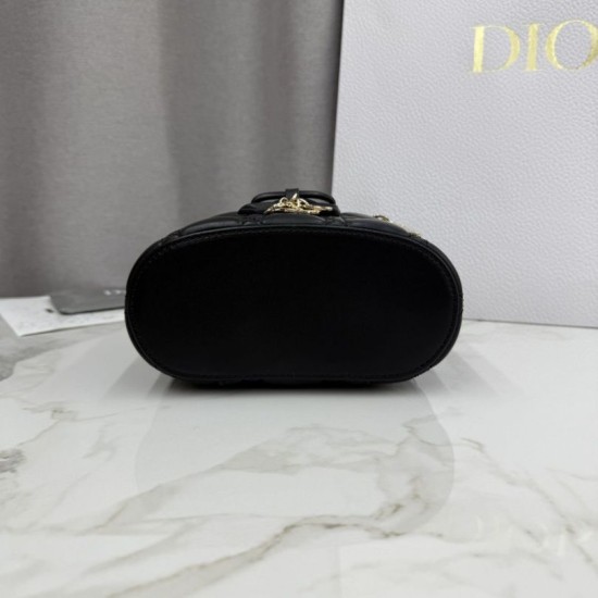 Premium Replica Dior Lady Dior Micro Washbag Black Clone