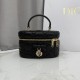 Premium Replica Dior Lady Dior Micro Washbag Black Clone