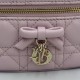 Premium Replica Dior Lady Dior Micro Washbag Pink Clone