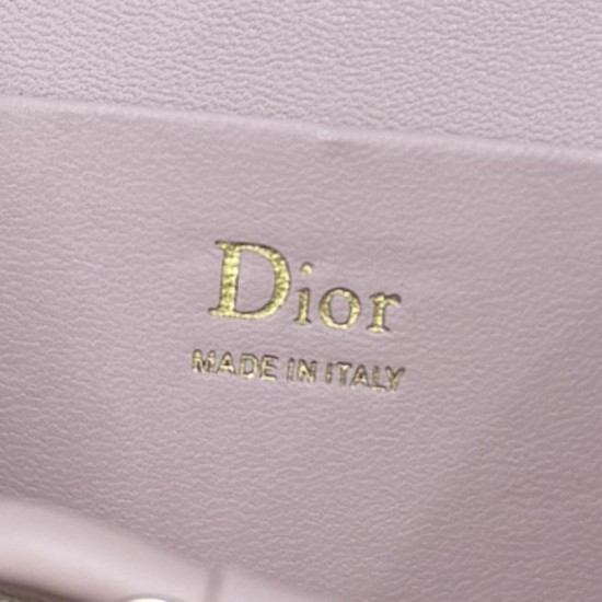 Premium Replica Dior Lady Dior Micro Washbag Pink Clone