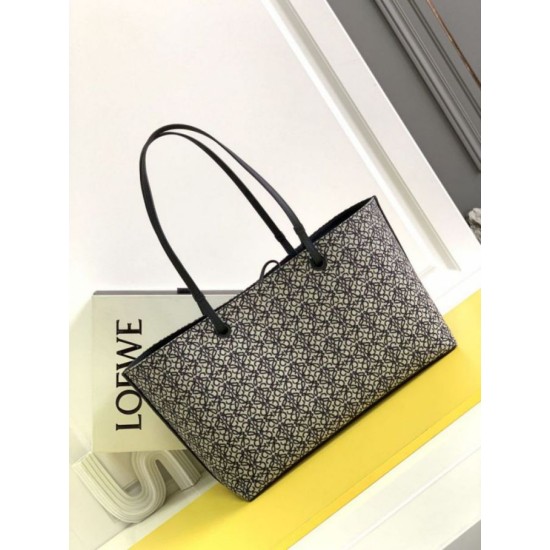 Premium Replica Loewe East West Luxury Tote Bag Anagram Jacquard Clone