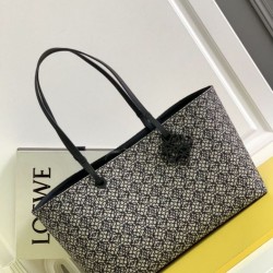 Premium Replica Loewe East West Luxury Tote Bag Anagram Jacquard Clone