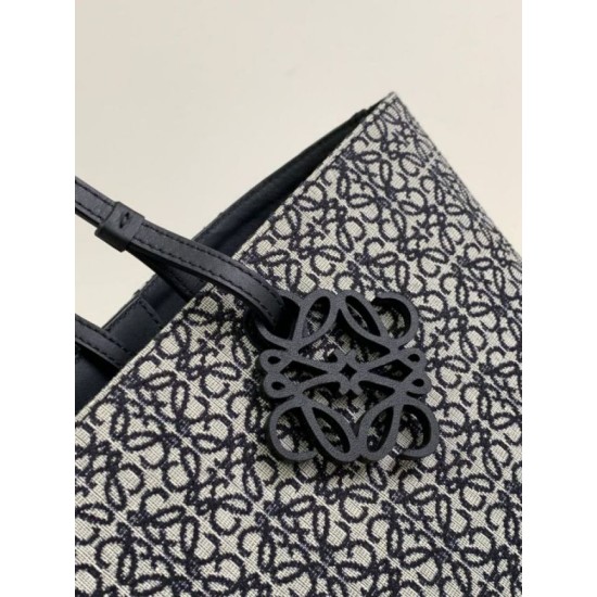 Premium Replica Loewe East West Luxury Tote Bag Anagram Jacquard Clone