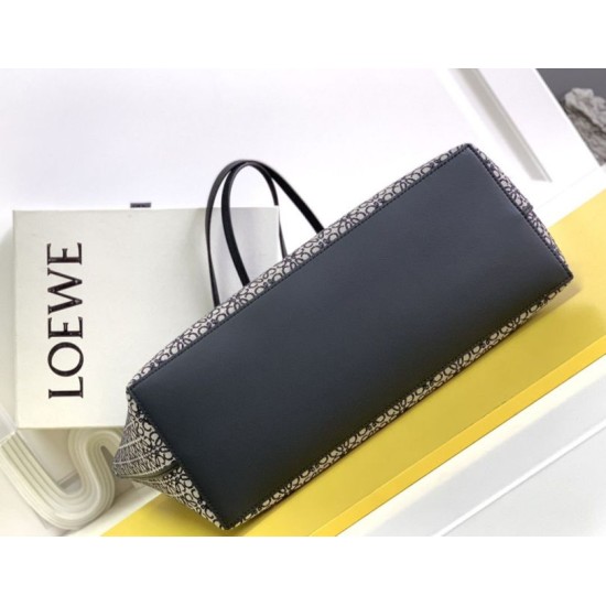 Premium Replica Loewe East West Luxury Tote Bag Anagram Jacquard Clone