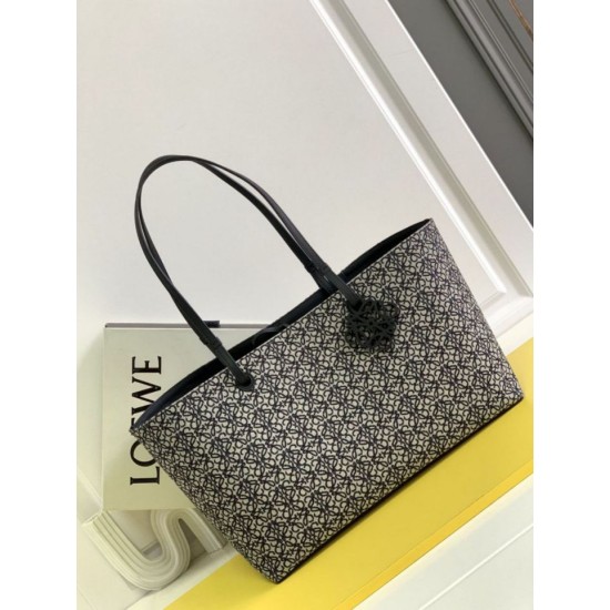 Premium Replica Loewe East West Luxury Tote Bag Anagram Jacquard Clone