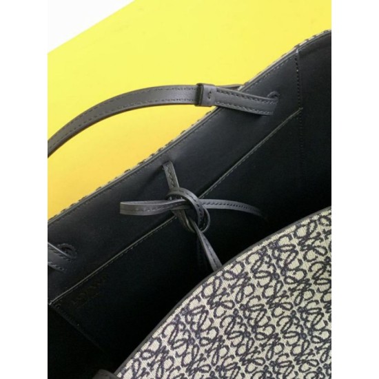 Premium Replica Loewe East West Luxury Tote Bag Anagram Jacquard Clone