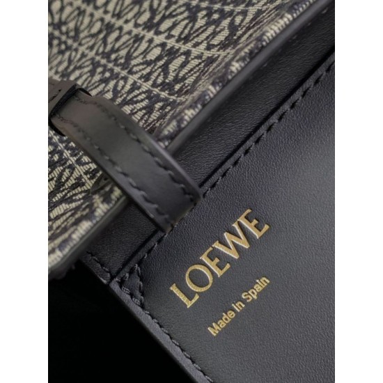 Premium Replica Loewe East West Luxury Tote Bag Anagram Jacquard Clone