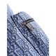 Premium Replica Dior Rider Canvas Backpack Dior Oblique jacquard blue Clone