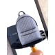Premium Replica Dior Rider Canvas Backpack Dior Oblique jacquard blue Clone
