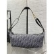 Premium Replica Dior Medium D-Journey bag denim jacquard with oblique motif blue Clone