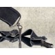 Premium Replica Balenciaga Le City bag black washed denim Clone
