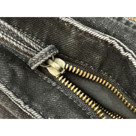 Premium Replica Balenciaga Le City bag black washed denim Clone