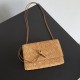 Premium Replica Bottega Veneta Andiamo clutch brown suede Clone