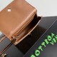 Premium Replica Bottega Veneta Andiamo clutch brown suede Clone
