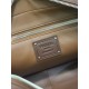 AAAA Fake Prada medium top-handle bag brown Inspired Knockoff Premium Replica Prada medium top-handle bag brown Clone