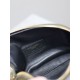Replica YSL Saint Laurent Gaby Quilted Zip Pouch Blue Clone Knockoff